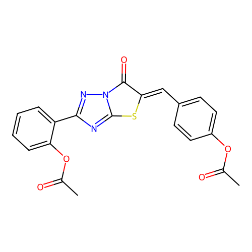 C21H15N3O5S structure