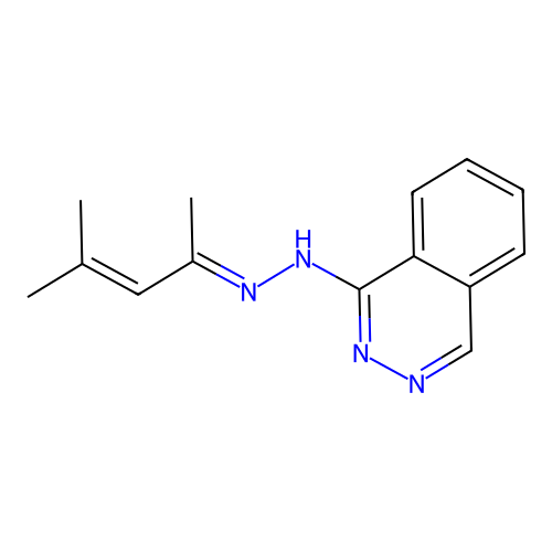Budralazine (JAN/INN) structure