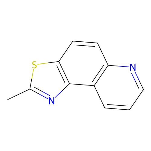 Thiazolo[4,5-f]quinoline, 2-methyl- structure