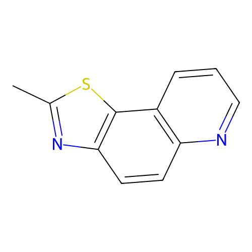 Thiazolo[5,4-f]quinoline, 2-methyl- structure
