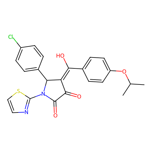 C23H19ClN2O4S structure