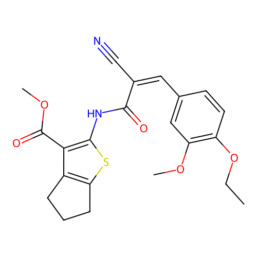 C22H22N2O5S structure