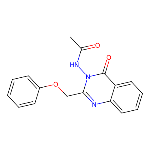 N-(4-oxo-2-(phenoxymethyl)quinazolin-3(4H)-yl)acetamide structure