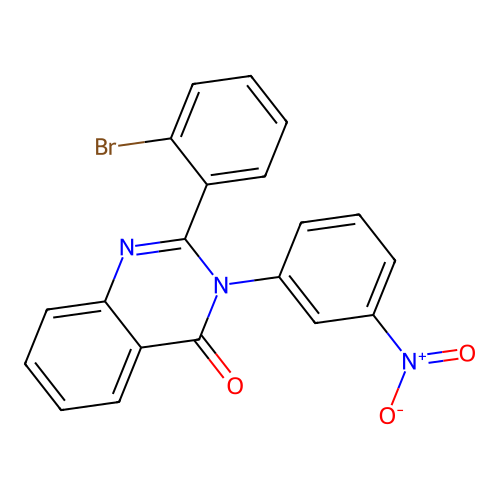 2-(2-bromophenyl)-3-(3-nitrophenyl)quinazolin-4(3H)-one structure