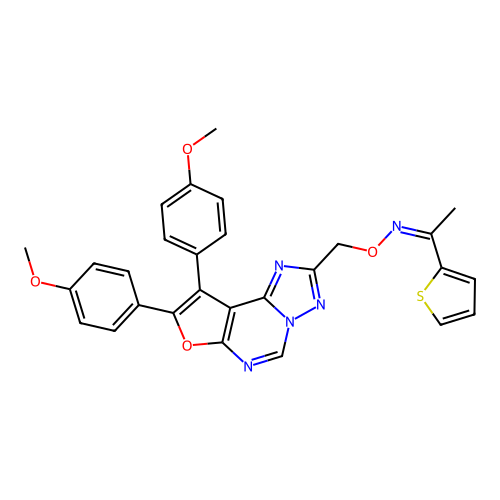 C28H23N5O4S structure