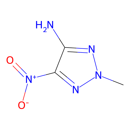 2-甲基-5-硝基-2H-1,2,3-三唑-4-胺 structure