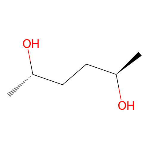 rel-(2R,5S)-Hexane-2,5-diol structure
