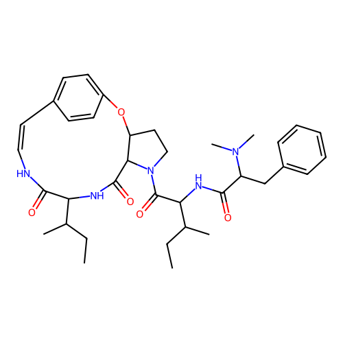 Amphibine D structure