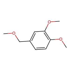 1,2-Dimethoxy-4-(methoxymethyl)benzene structure