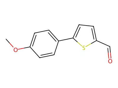1-[5-(4-Methoxyphenyl)-2-thienyl]-1-ethanone structure