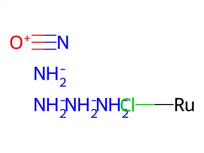 Azanide;azanylidyneoxidanium;chlororuthenium structure