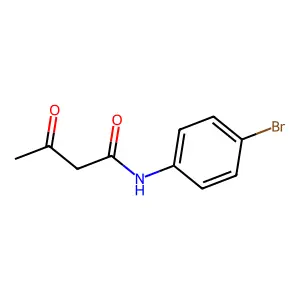 N-(4-Bromophenyl)-3-oxobutanamide structure