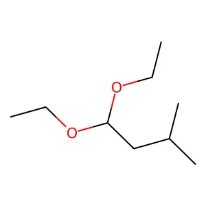 异戊醛二乙缩醛 structure