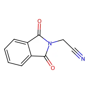 N-(氰甲基)邻苯二甲酰亚胺 structure