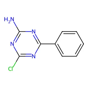 4-氯-6-苯基-1,3,5-三嗪-2-胺 structure