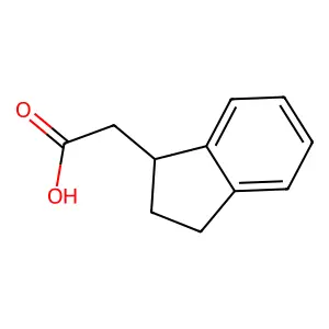 1-茚乙酸 structure