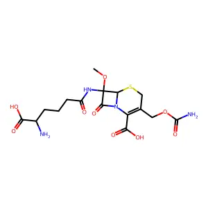 Cephamycin C structure