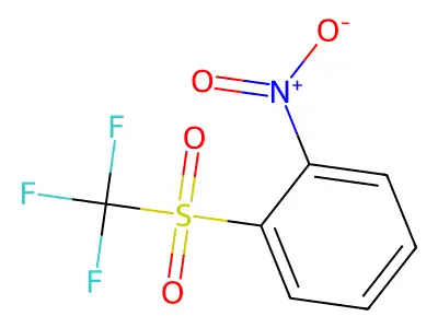 1-Nitro-2-(trifluoromethylsulfonyl)benzene structure