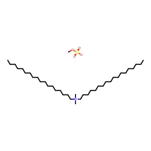 二甲基双十八烷基铵甲基硫酸盐 structure