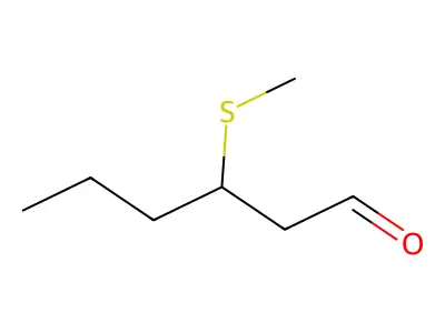 3-Methylthiohexanal structure