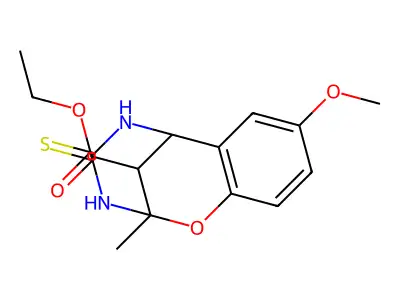 C15H18N2O4S structure