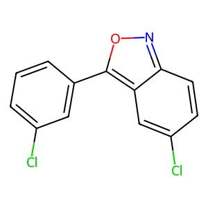 5-Chloro-3-(3-chlorophenyl)-2,1-benzoxazole structure