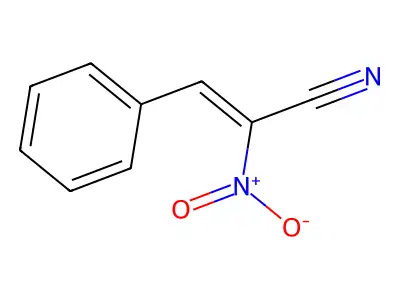 硝基肉桂腈 structure