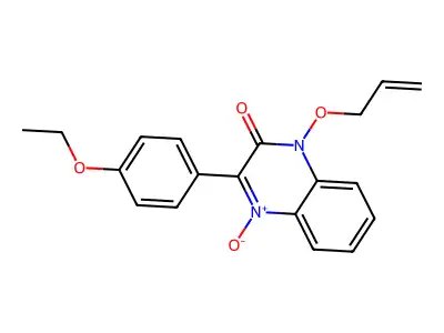 3-(4-Ethoxyphenyl)-4-oxido-1-prop-2-enoxyquinoxalin-4-ium-2-one structure