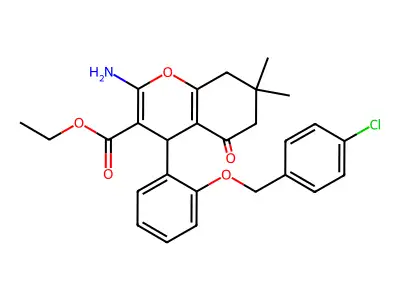 C27H28ClNO5 structure