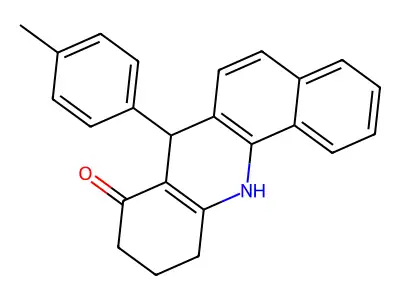 7-(4-Methylphenyl)-7,9,10,11-tetrahydrobenzo[c]acridin-8-ol structure