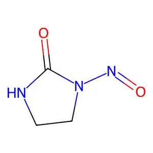 1-Nitroso-2-imidazolidinone structure