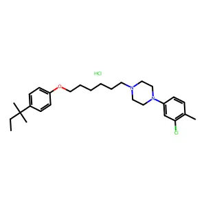 Teroxalene Hydrochloride structure