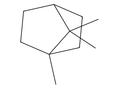 Isocamphane structure