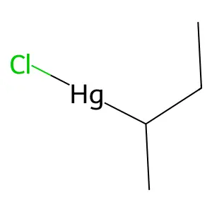 仲丁基氯化汞 structure