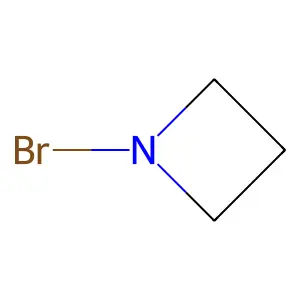 1-Bromoazetidine structure