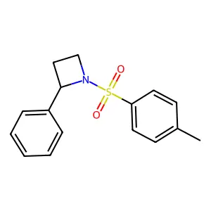 Azetidine, 1-[(4-methylphenyl)sulfonyl]-2-phenyl- structure