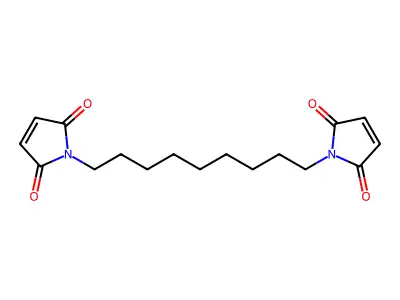 1-[9-(2,5-Dioxopyrrol-1-yl)nonyl]pyrrole-2,5-dione structure