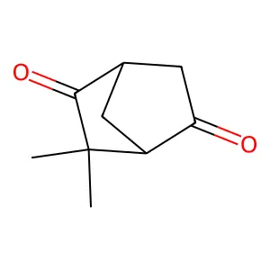 Bicyclo(2.2.1)heptane-2,5-dione, 3,3-dimethyl- structure