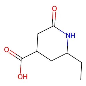 2-Ethyl-6-oxopiperidine-4-carboxylic acid structure