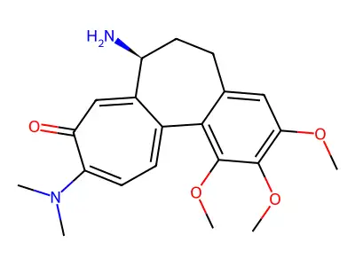 Colchicine analog structure
