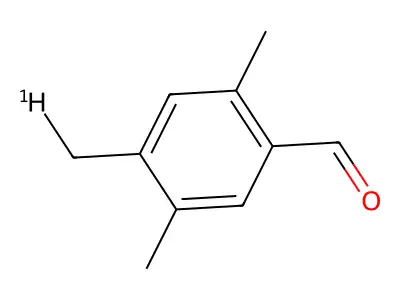 Benzaldehyde, 2,5-dimethyl-4-(methyl-d)- structure