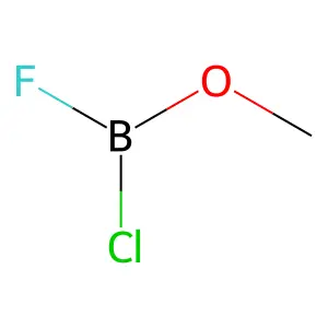 Methoxychlorofluoroborane structure
