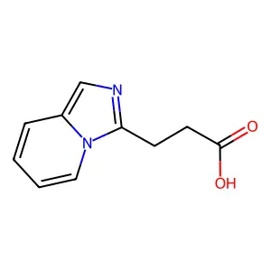 3-咪唑并[1,5-a]吡啶-3-基丙酸 structure