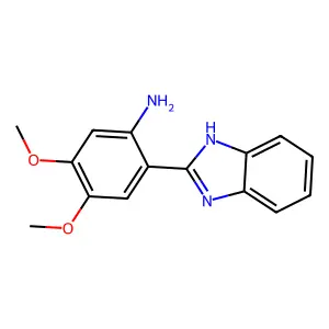 2-(1H-Benzo[d]imidazol-2-yl)-4,5-dimethoxyaniline structure