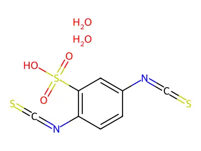 2,5-二异硫氰酸根合苯磺酸盐 structure