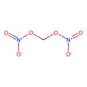 Methanediol, 1,1-dinitrate structure