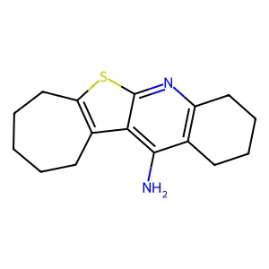2,3,4,7,8,9,10,11-octahydro-1H-cyclohepta[4,5]thieno[2,3-b]quinolin-12-amine structure