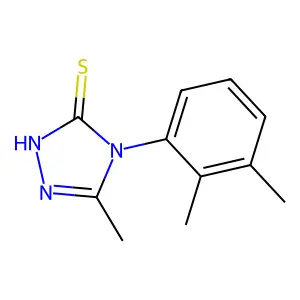 4-(2,3-Dimethylphenyl)-5-methyl-2,4-dihydro-3H-1,2,4-triazole-3-thione structure