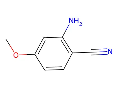 2-Amino-4-methoxybenzonitrile structure