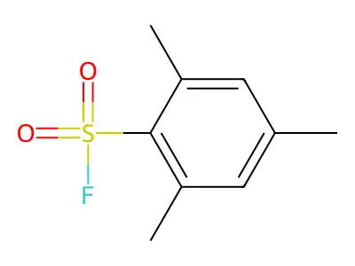 2,4,6-Trimethylbenzenesulfonyl fluoride structure